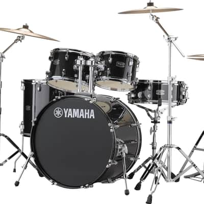Yamaha Rydeen Drum Kit, Black Glitter w/ Hardware And Paiste Cymbals RDP2F5-BLG imagen 4