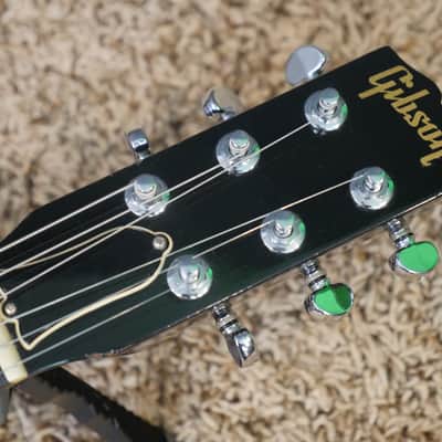 Video! 1986 Gibson Melody Maker Black - Ebony Fretboard - Gen 4 Chainsaw Case image 3