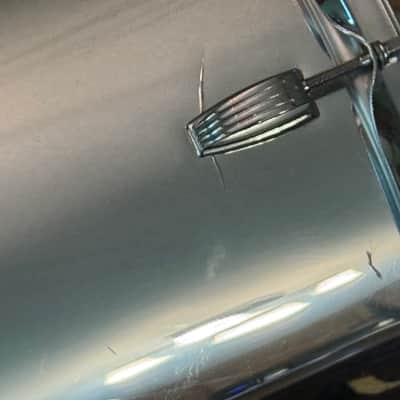 Ludwig S/L Series 4 Piece Shell Pack Vintage 80's Chrome Wrap image 12