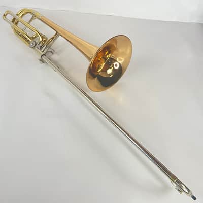 Used Besson Sovereign 943 Bb/F/Gb/D Bass Trombone (SN: 824576