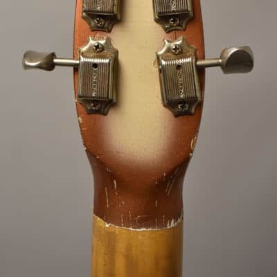 c. 1958 Danelectro Longhorn Baritone Copper Burst w/HSC image 7