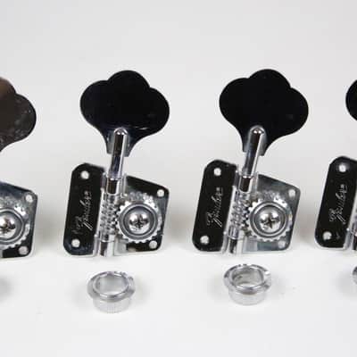 1978 Vintage Fender Precision Jazz Bass CHROME TUNERS with Bushings & Screws 1978 1979 1970's Telecaster image 1