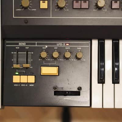 Roland Jupiter 6 61-Key Synthesizer 1983 - 1985 - Black image 5