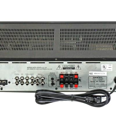 VINTAGE FULLY RESTORED ONKYO TX-820 QUARTZ SYNTH AM/FM TUNER AMPLIFIER MADE IN JAPAN image 2