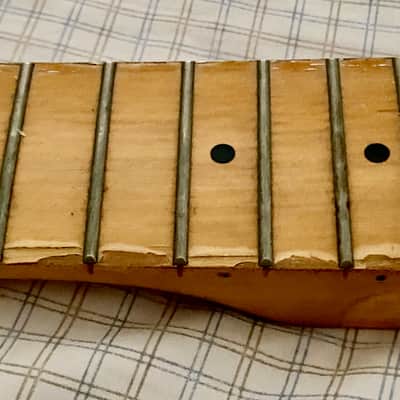 1993 Lyon by Washburn Maple Strat Neck "Repair" image 4