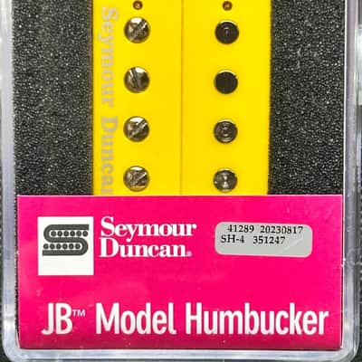 Seymour Duncan SH-4 JB Bridge Humbucker - Yellow image 1