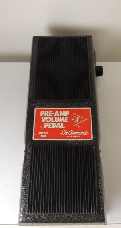Vintage DeArmond Model 1604 Preamp Pre-Amp Volume Pedal Free USA S&H image 1