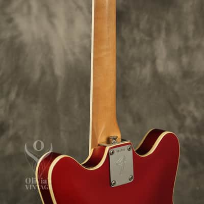 1966 Fender Coronado II Candy Apple Red with CHECKERBOARD BINDING!!! image 17