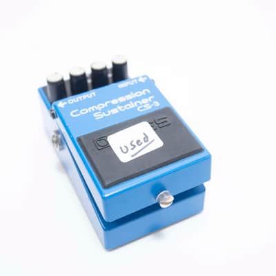 Boss CS-3 Compression Sustainer (Silver Label) 1997 - Present Blue image 6