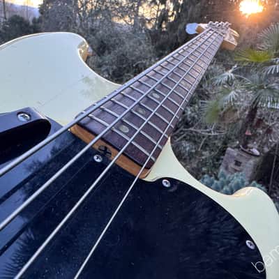 1978 Fender Musicmaster Bass - White - One Owner - Perfect! - OHSC image 13