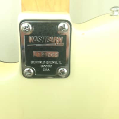 Washburn WT-4V 1980s Vintage White image 6