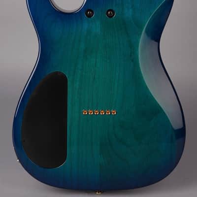 Kiesel Solo HSS - Alder/Maple/Birdseye - Aqua Burst image 9