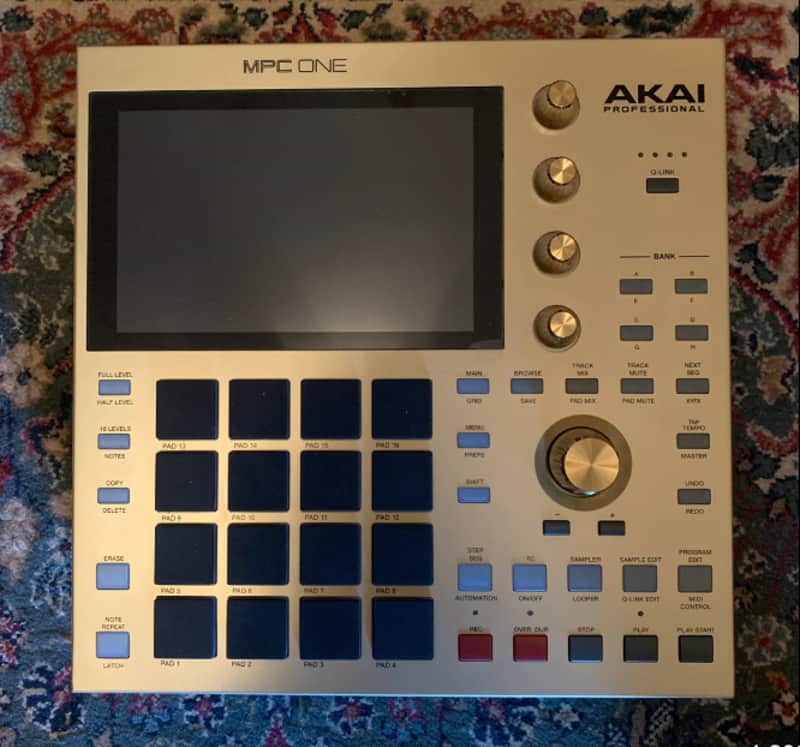 Akai MPC One Standalone MIDI Sequencer Gold Edition 2020 - Present