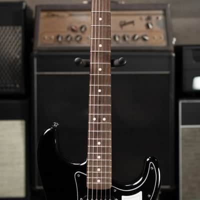 Fender Standard Stratocaster HSS Electric Guitar - Black image 5