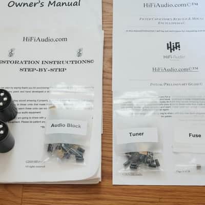 Kenwood KR-4070 restoration kit filter capacitor repair rebuild fix image 2