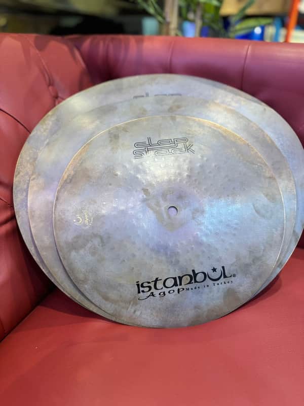 Istanbul Agop Clap Stack 11/13/15" Cymbal Trio 2020 - Traditional image 1