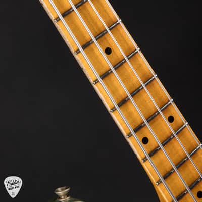 Fender Custom Shop Faded Aged Custom 1951 Precision Bass - Sage Green Metallic/Summer Showcase Event Instrument #XN04327 image 9