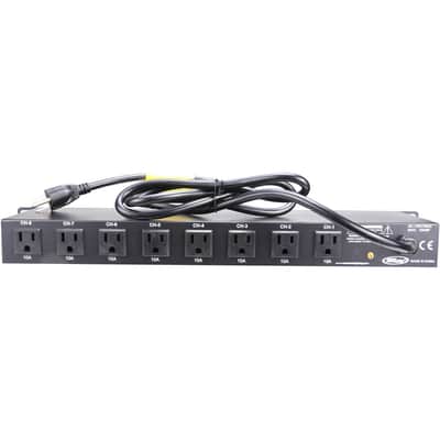 Eliminator Lighting E-107USB Rack Mount Power Center image 2