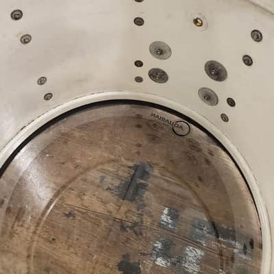 Ludwig Jazzette 1960s Sparkle Bass Drum 12x18 Rewraped image 7
