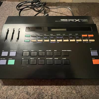 Yamaha RX15 Digital Rhythm Programmer 1980s - Black