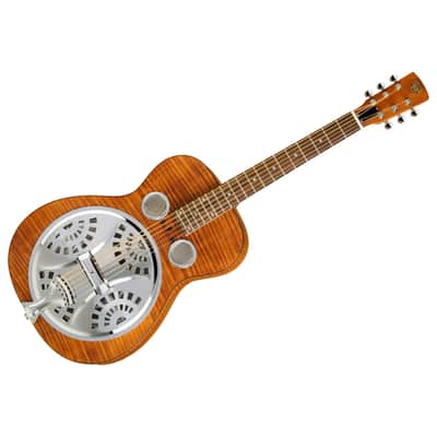 Dobro Hound Dog Deluxe Round Neck Vintage Brown Epiphone image 6