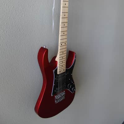 Brand New Ibanez miKro GRGM21M 3/4 Size Electric Guitar - Candy Apple Red image 3