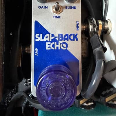 Electro-Harmonix Slap-Back Echo Reissue 2023 - Present - Silver / Blue image 1