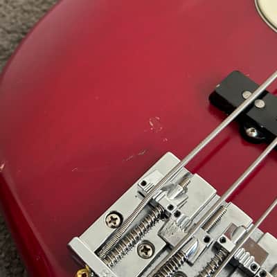 Fender Highway One USA Jazz Bass 2008 Midnight Wine MIA image 8