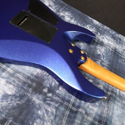MINT!! Charvel Pro-Mod DK24 HSH 2PT CM Caramelized Maple Neck Mystic Blue 7.4lbs! / Authorized Dealer SAVE image 19
