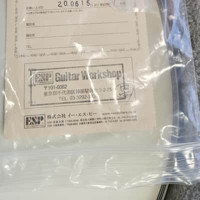 ESP E-II Eclipse 2019 - Present - Snow White Satin image 3