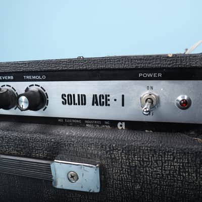 Vintage 1960's Ace Tone Solid Ace 1 SA-1 Guitar Amplifier Kakehashi image 11