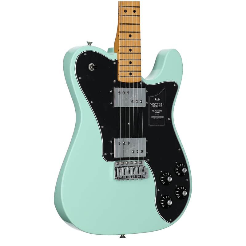 Fender Vintera II '70s Telecaster Deluxe Electric Guitar, Surf Green, Open Box (Good) image 1