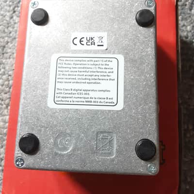 Electro-Harmonix Cock Fight Cocked Talking Wah 2015 - Present - Orange / Gray / Yellow image 2