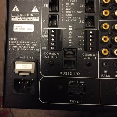 B&k Components 600.3 Black audio 6 zone controller image 8