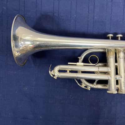 Used Andreas Eastman Silver Bb Cornet with Gard Gig Bag Just Serviced image 9