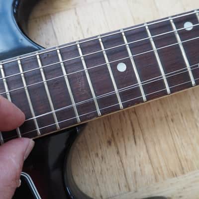Sakai Mokko (~Teisco/Kawai) EG-2T ~1968 made in Japan - Mosrite style model image 8