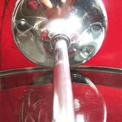 Vintage RARE 1930's Universal Model 10 carbon microphone chrome w Atlas stand image 10