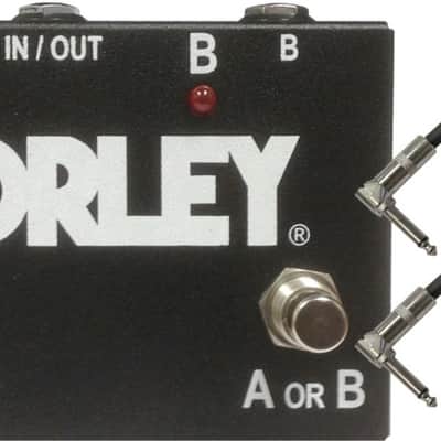 Morley ABY Selector Combiner Pedal w/2 Free 6in patch Cables image 1