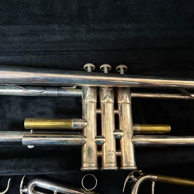 Yamaha YTR-4335GS Intermediate Bb Trumpet 2000s - Silver image 7