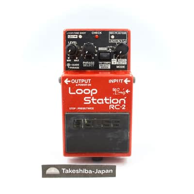 Boss RC-2 Loop Station Looper Phrase Recorder Pedal BV70452