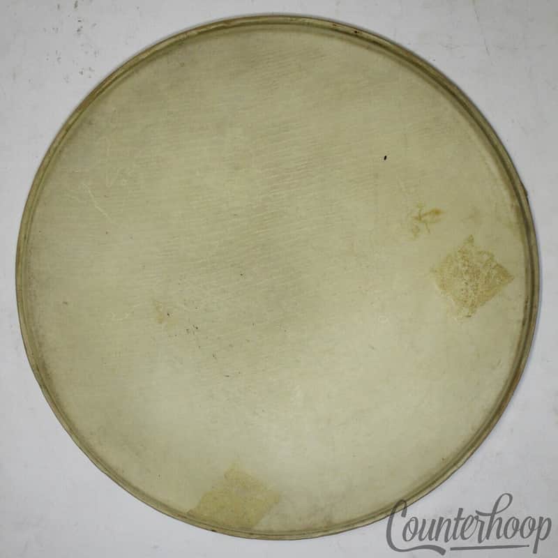 *Gretsch 13" Tom Drum Batter/Resonant Side Calf Skin Head Vintage 60s 6Ply Maple image 1