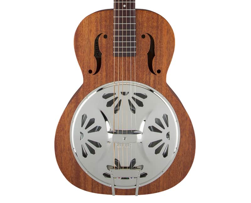 Used Gretsch G9200 Boxcar Round-Neck Mahogany Body Resonator Guitar - Natural image 1