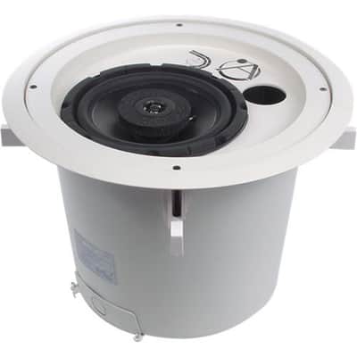 Atlas Sound FAP82T 8" Coaxial In-Ceiling Speaker with 60-Watt 70/100V Transformer and Ported Enclosure (Single Speaker - Boxed and Sold as Pairs) image 3