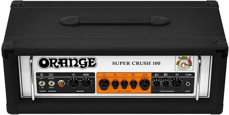 Orange Super Crush 100w Head Black image 1
