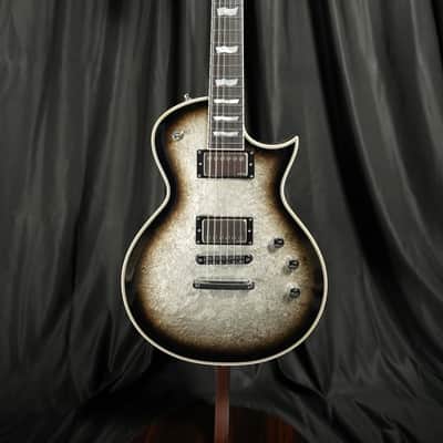 ESP Original Eclipse Custom Silver Liquid Metal Burst image 1