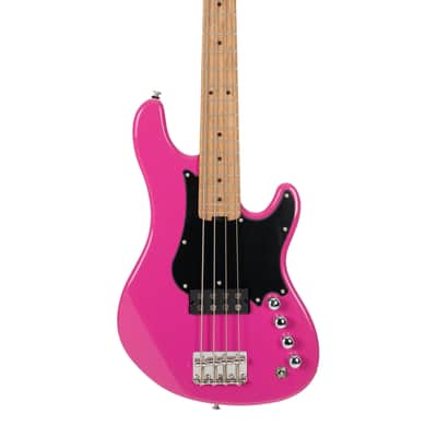 Cort GB-Short Scale | 4-String Electric Bass Guitar, Fandango Purple. New with Full Warranty!