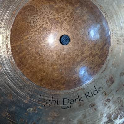Paiste Signature Dark Energy 21 Light Dark Ride Cymbal Mark I || 2171g || Free Bag || 2009 image 2