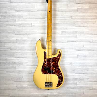 Fender Vintera 50s Precision Bass with Maple Fretboard 2019 - Vintage Blonde image 2