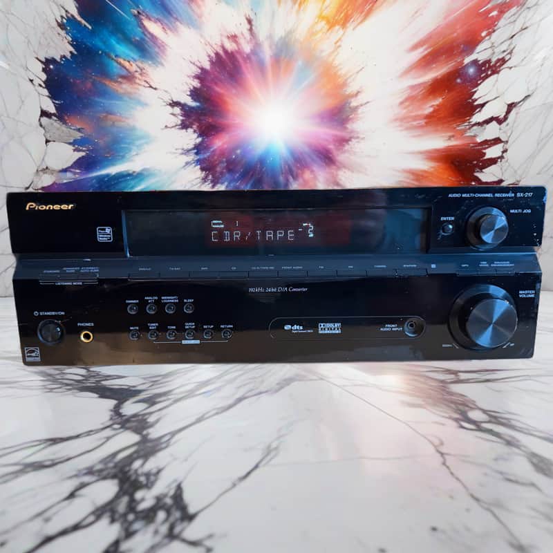 Pioneer SX-217-K Audio Multi-Channel Receiver Tested! 320 Watts Of Power! Beast image 1