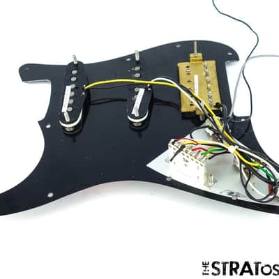 Fender Squier Classic Vibe 70s Strat HT HSS LOADED PICKGUARD, Hardtail Black! image 2